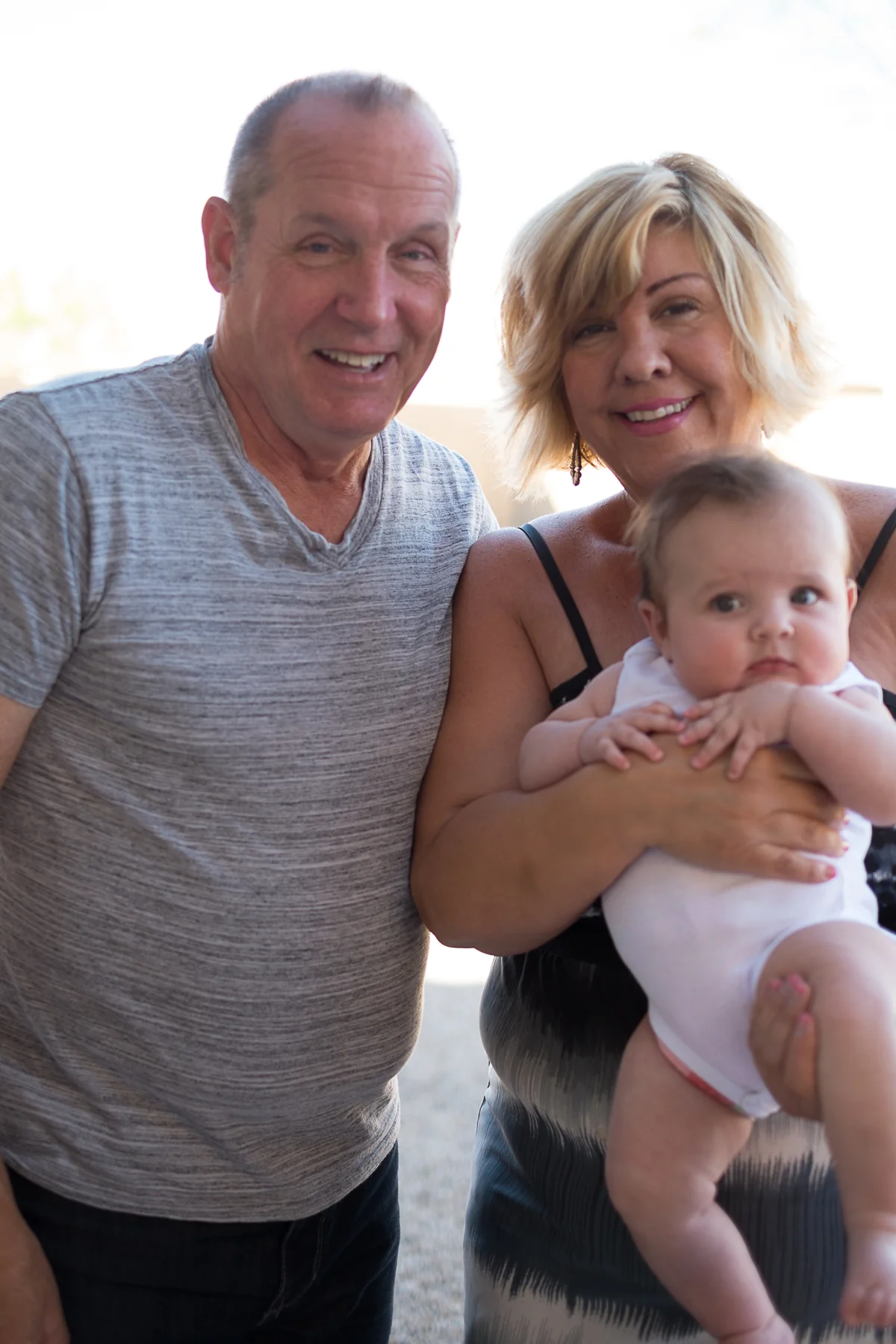 Lydia received lots of love and attention from these two.