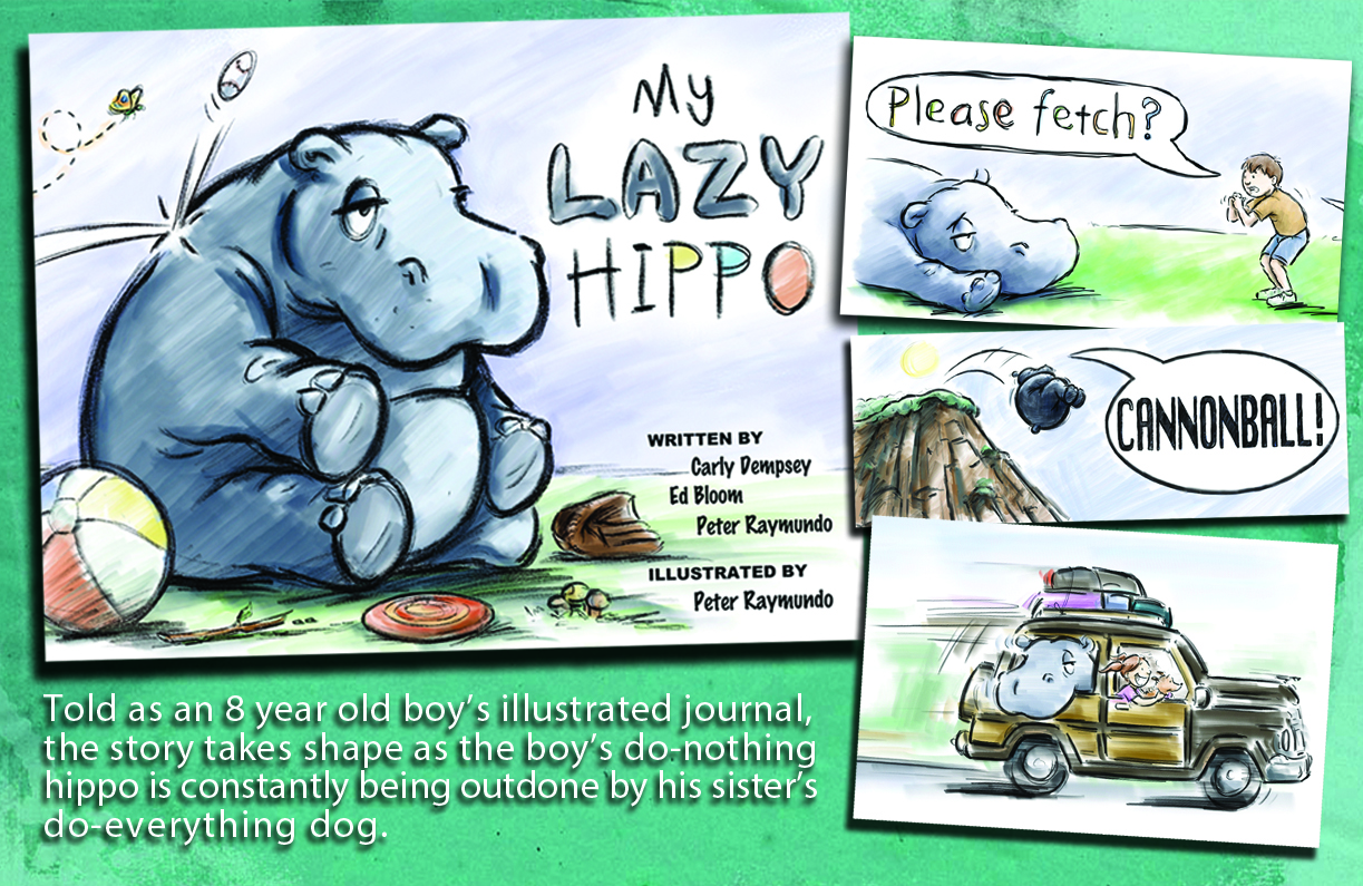  The boy in this story never gives up on his pet hippo, and eventually, in the most unexpected way, this heartwarming story proves that even the laziest of Hippos can be great at something if they just do what they love. (currently OUT OF PRINT).