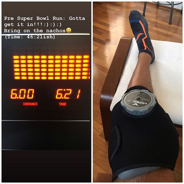 6 mile run yesterday. Recovery today:):):) We all have but so many miles on the tires😃.
Make recovery a priority❤️. #runner #ilovetorun #runninghasaprice #besmart #ice #recovery #over40 #takecareofyourself #onebodyonelife #fitness #hyperice #hypervo