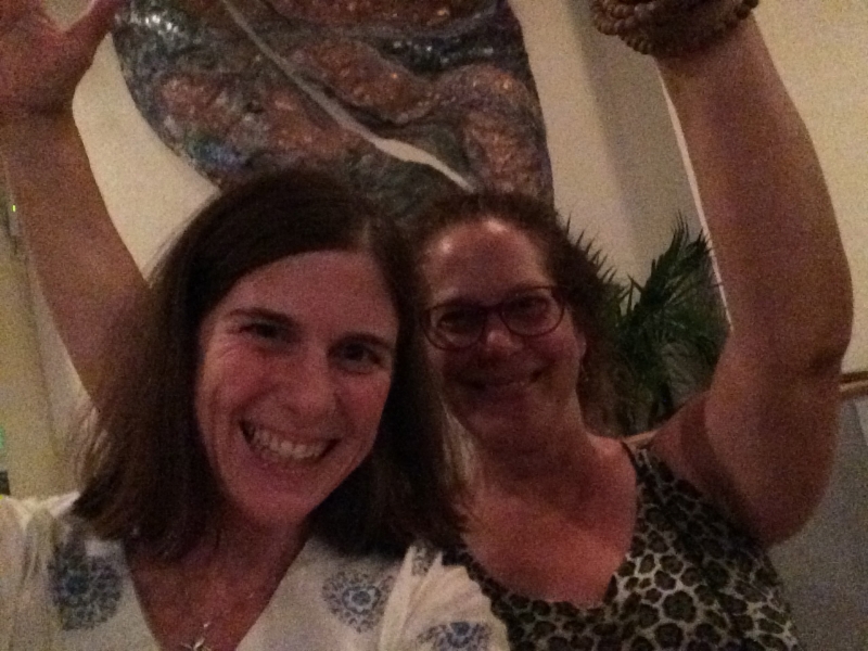 After eight hours of chanting: we are loving awareness! 