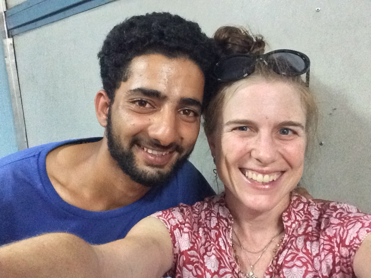 Train Selfie, Sabari Express, Southern Kerala