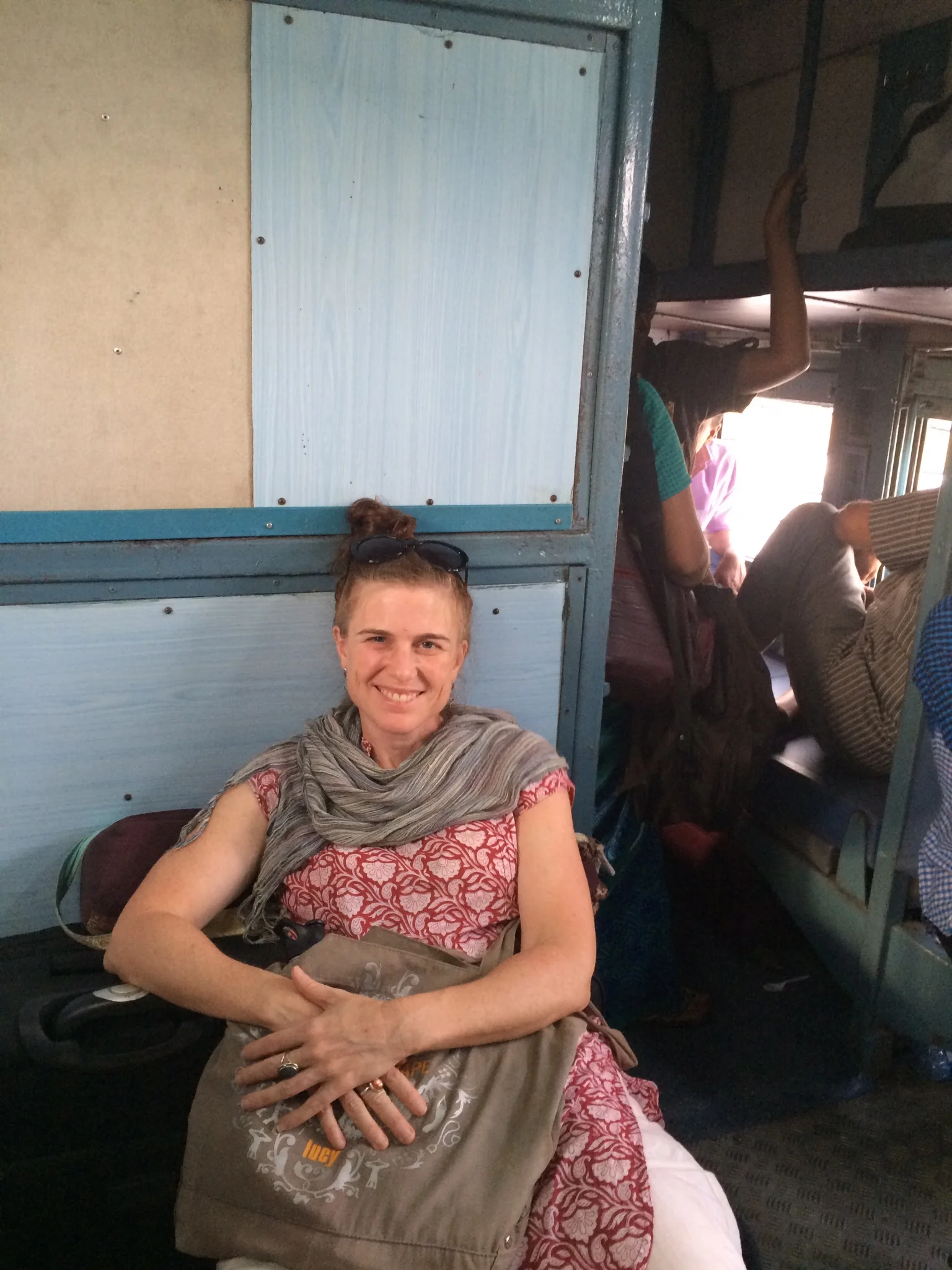 Luggage Seat, Sabari Express, Southern Kerala