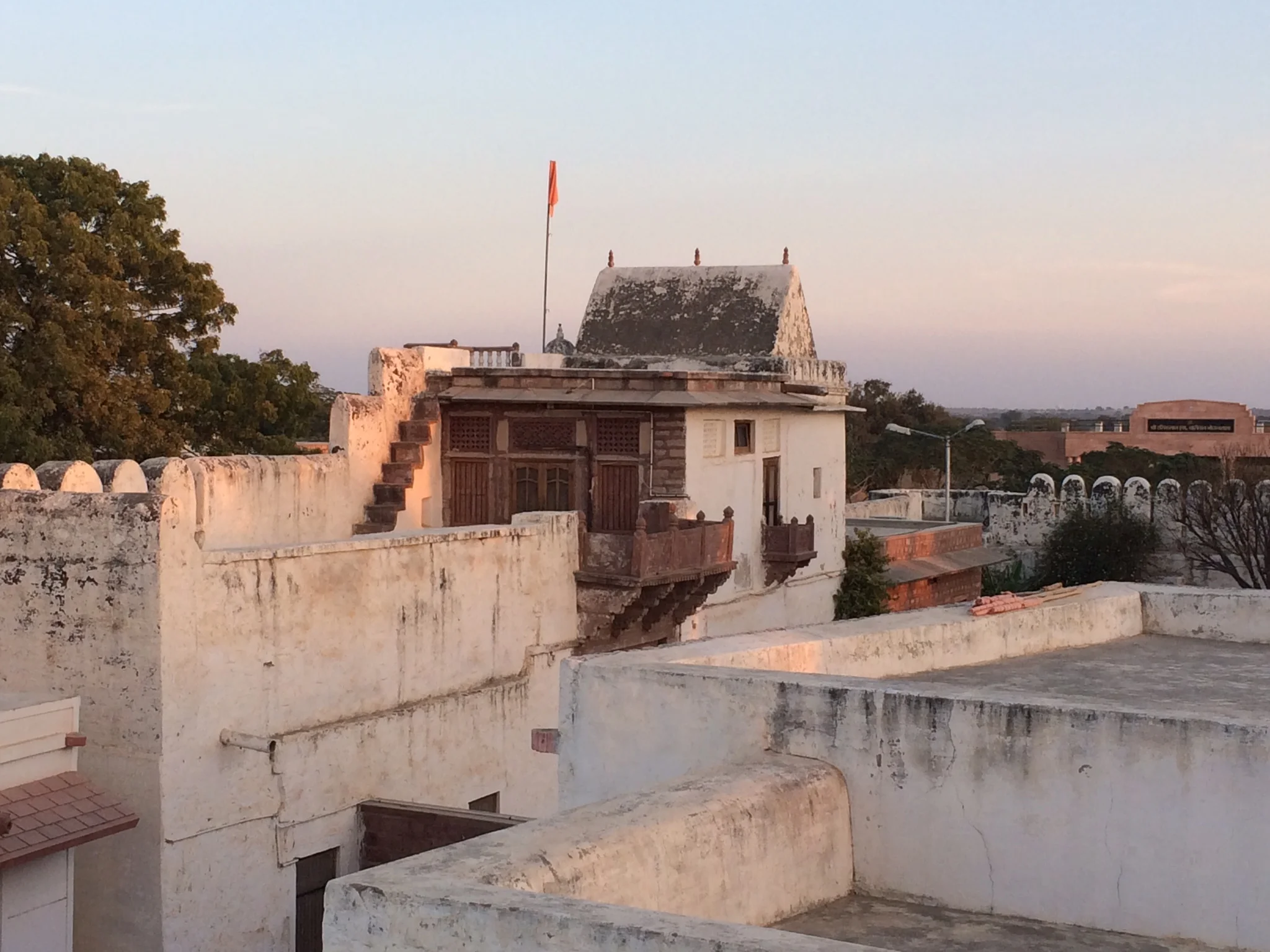 Inside the 500-year-old fort of Sri Jasnath Asan