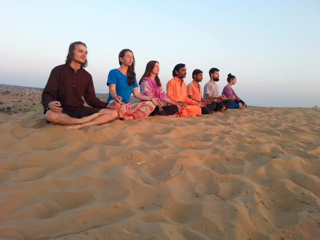 Proof that we do actually meditate. 