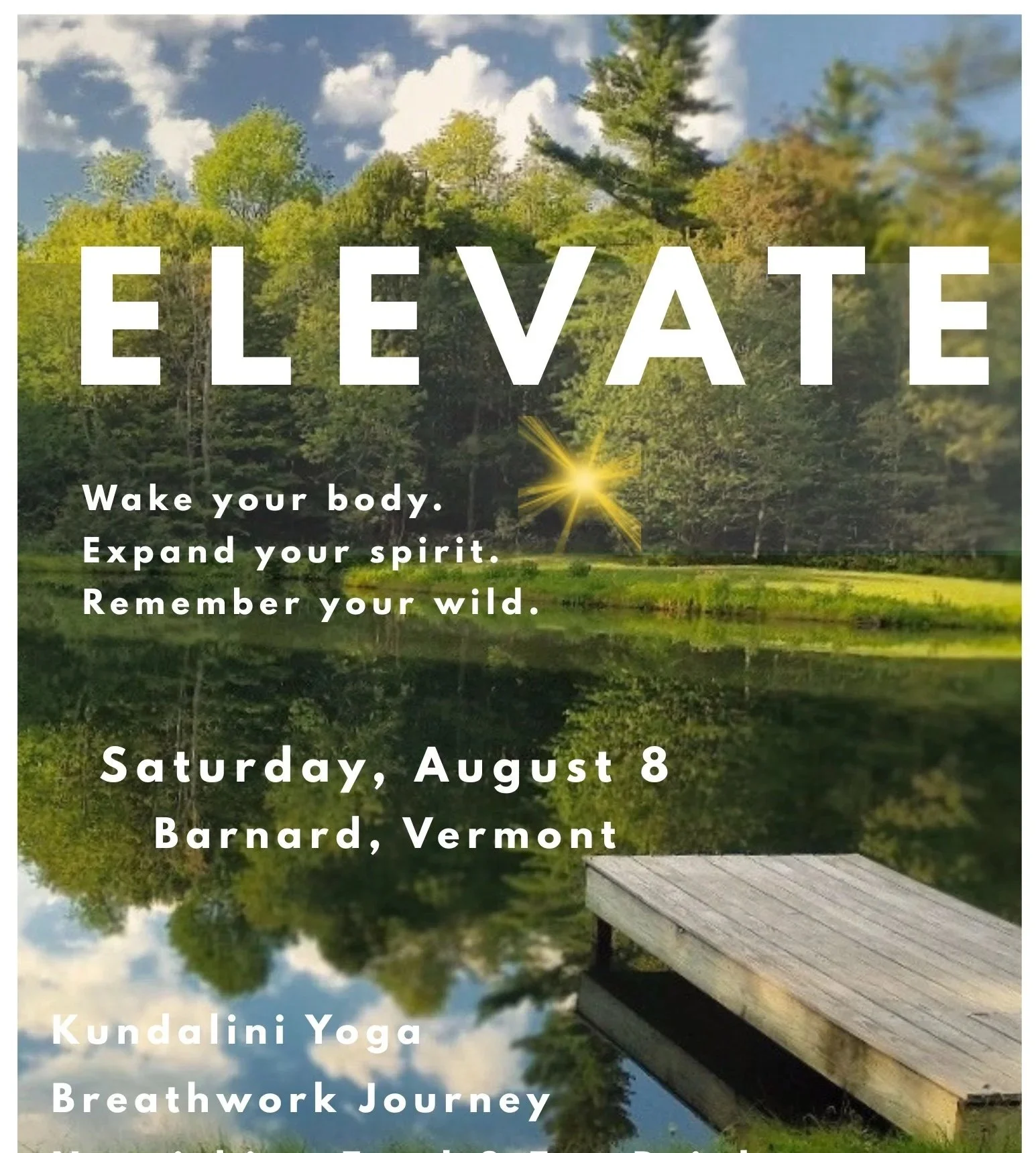 Elevate: A Daylong Yoga, Breathwork and Floating Sound Retreat