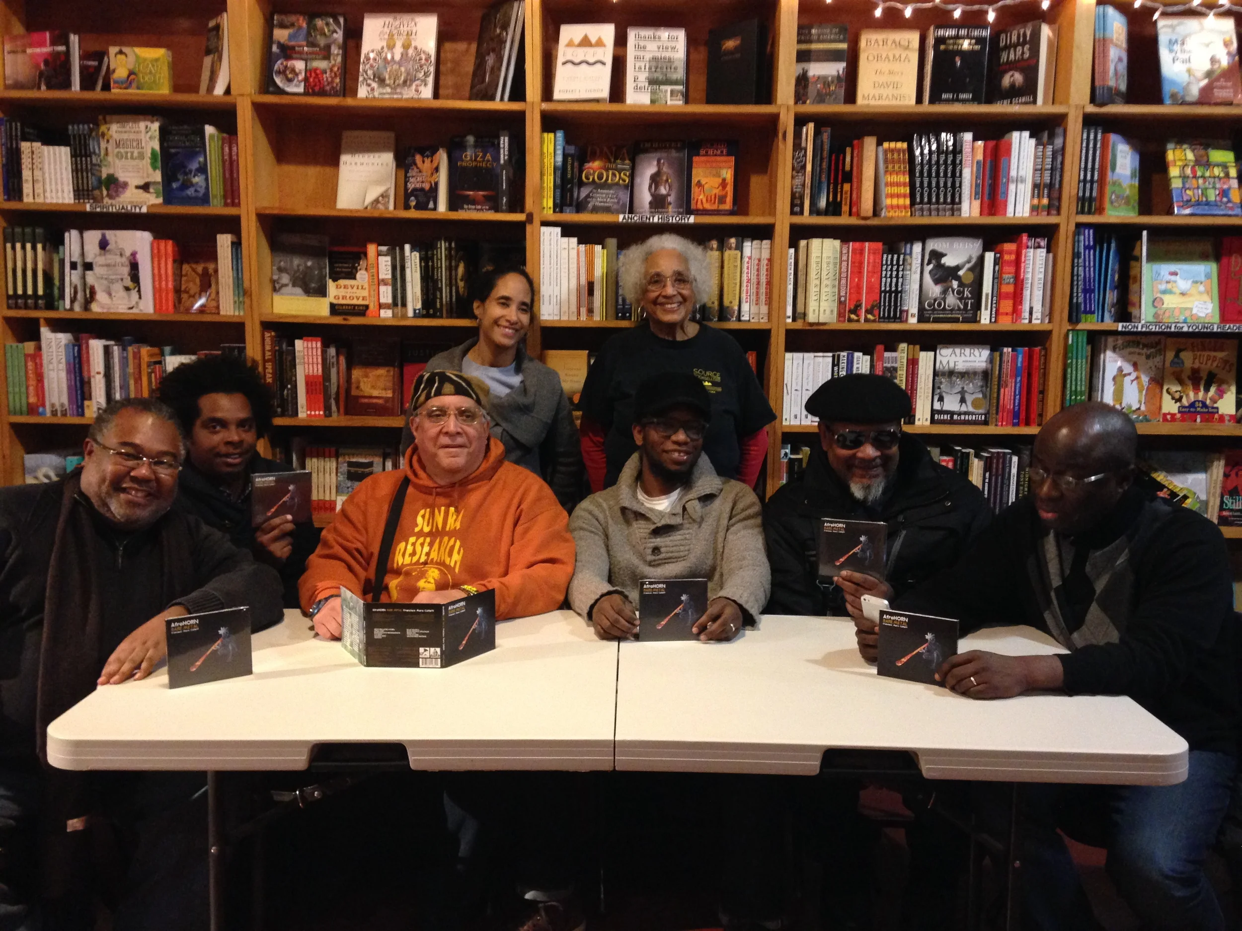 Scenes from the Francisco Mora-Catlett CD Signing (12/4/14)