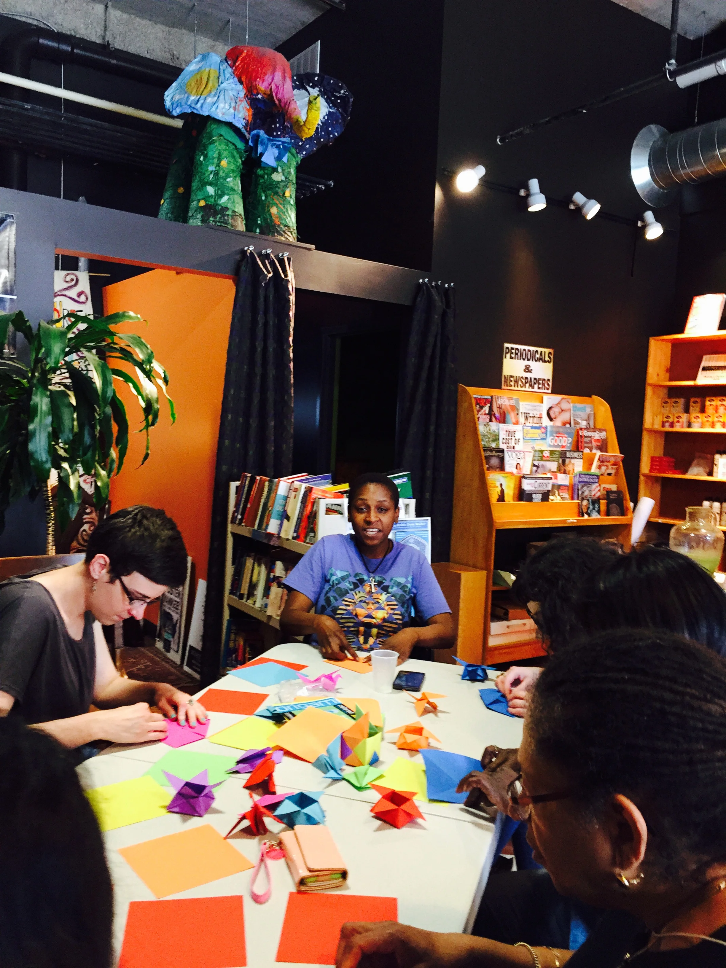 Origami Making Workshop w/Dominique Macklin