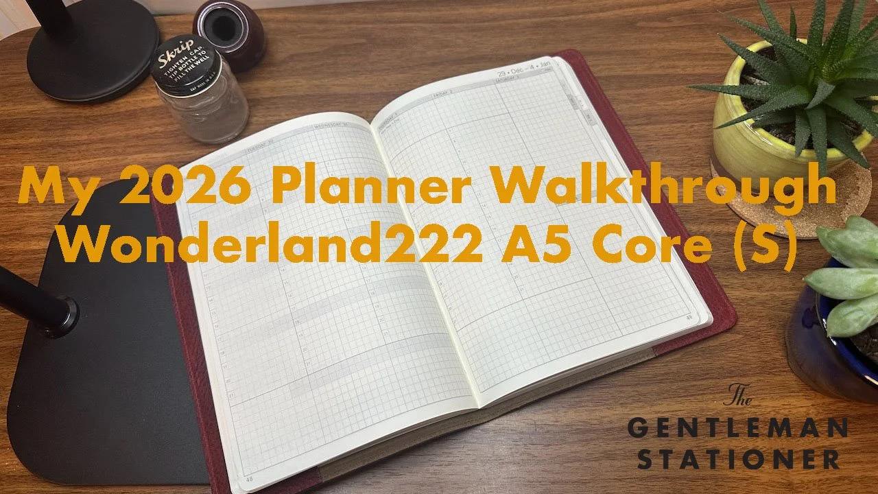Wonderland222 A5 Core (S) Planner Setup