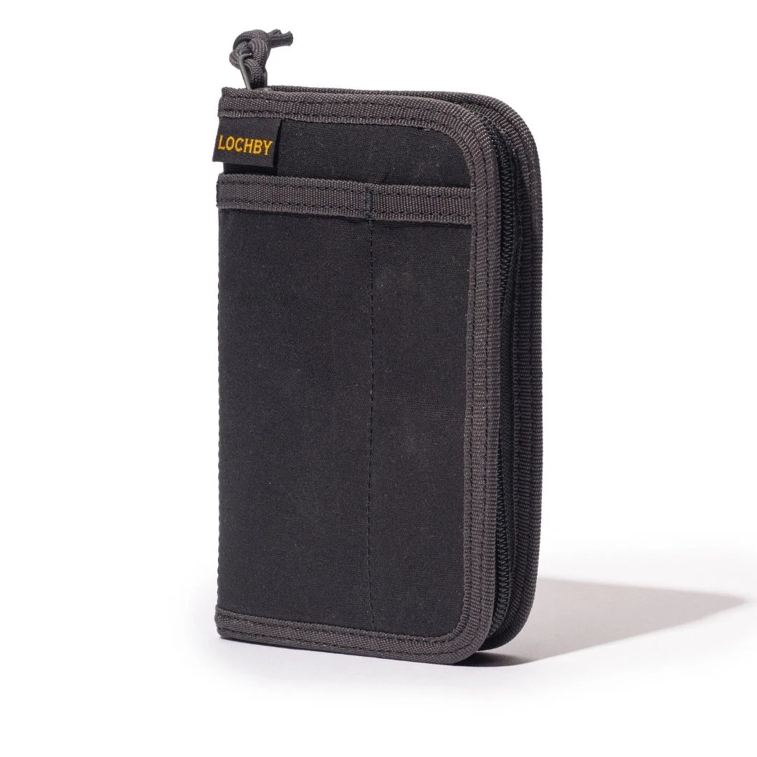 Lochby Pocket Journal Charcoal/Gold