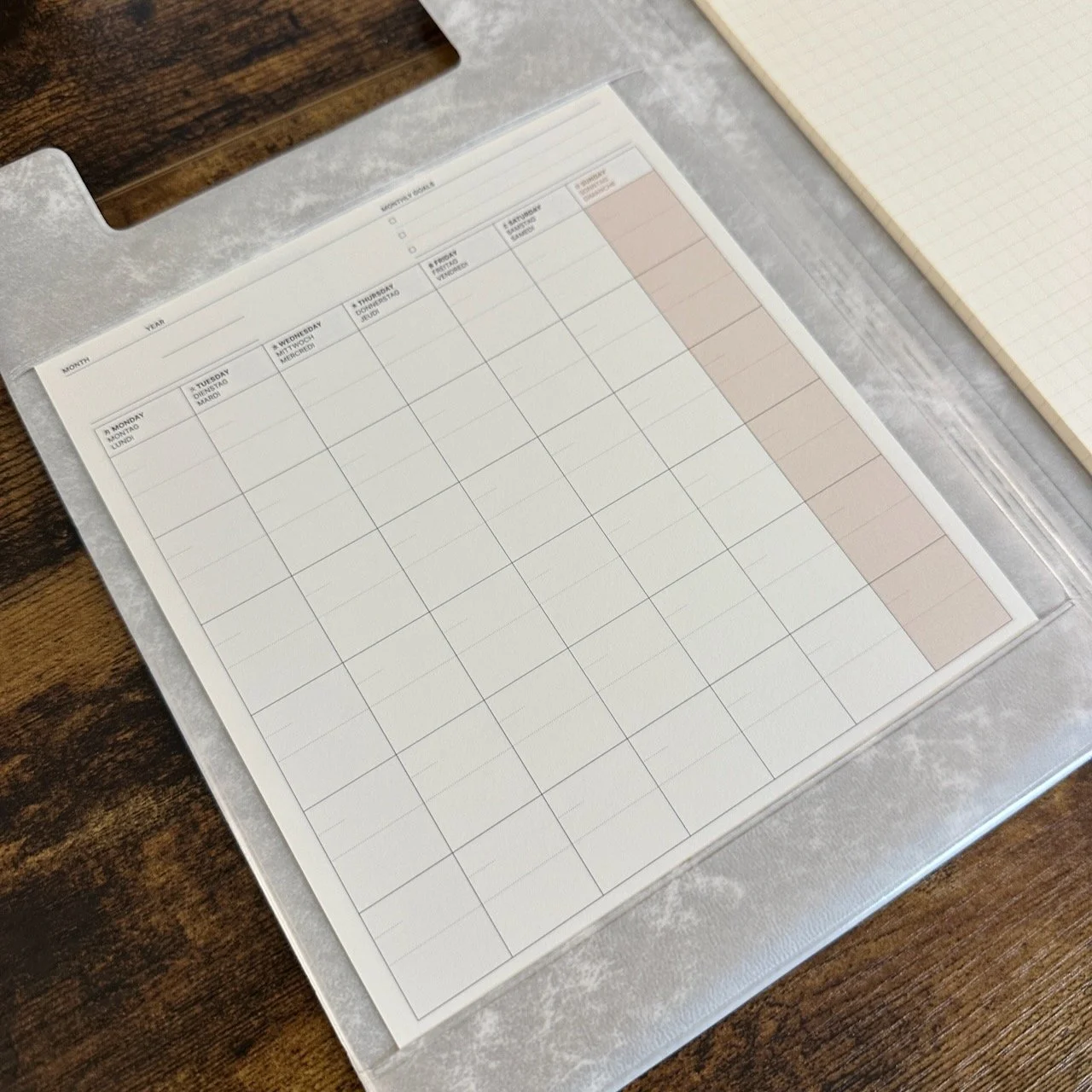 Laconic Field Pad A5 Portfolio (Calendar Refill)