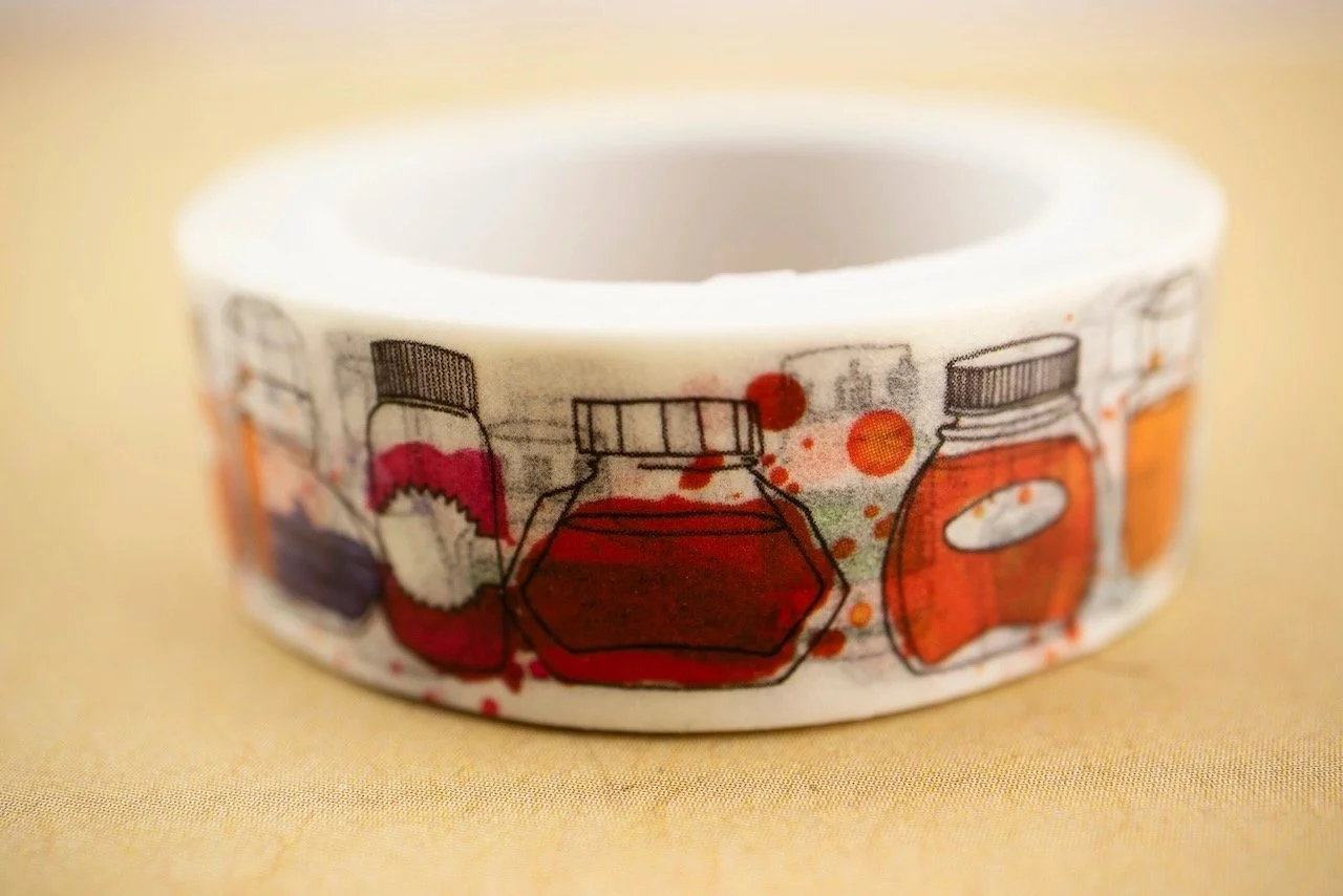 Well-Appointed Desk Inky Dreams Washi Tape Roll (2)