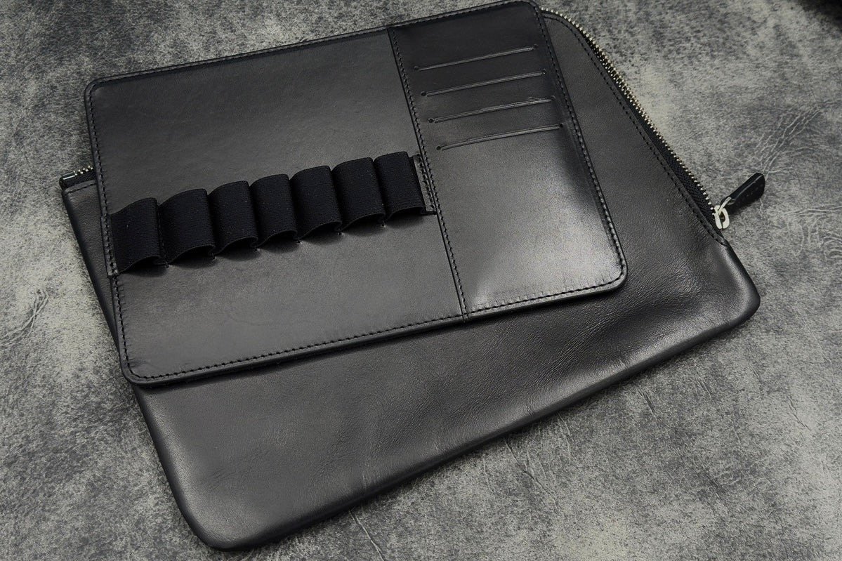 Galen Leather Bank Bag Stock