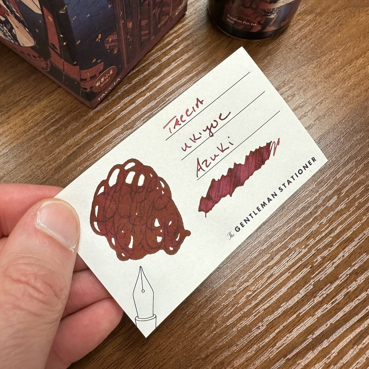 Taccia Ukiyo-e Kuniyoshi Azuki Swatch