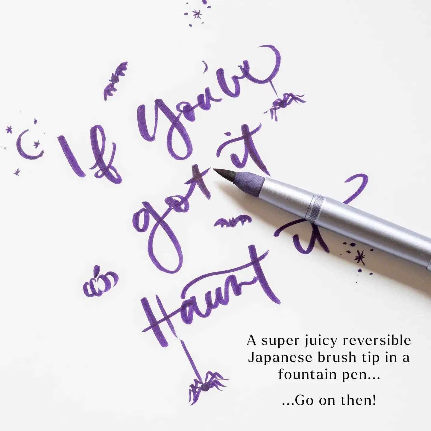 Tom's Studio Brush Tip Writing Sample