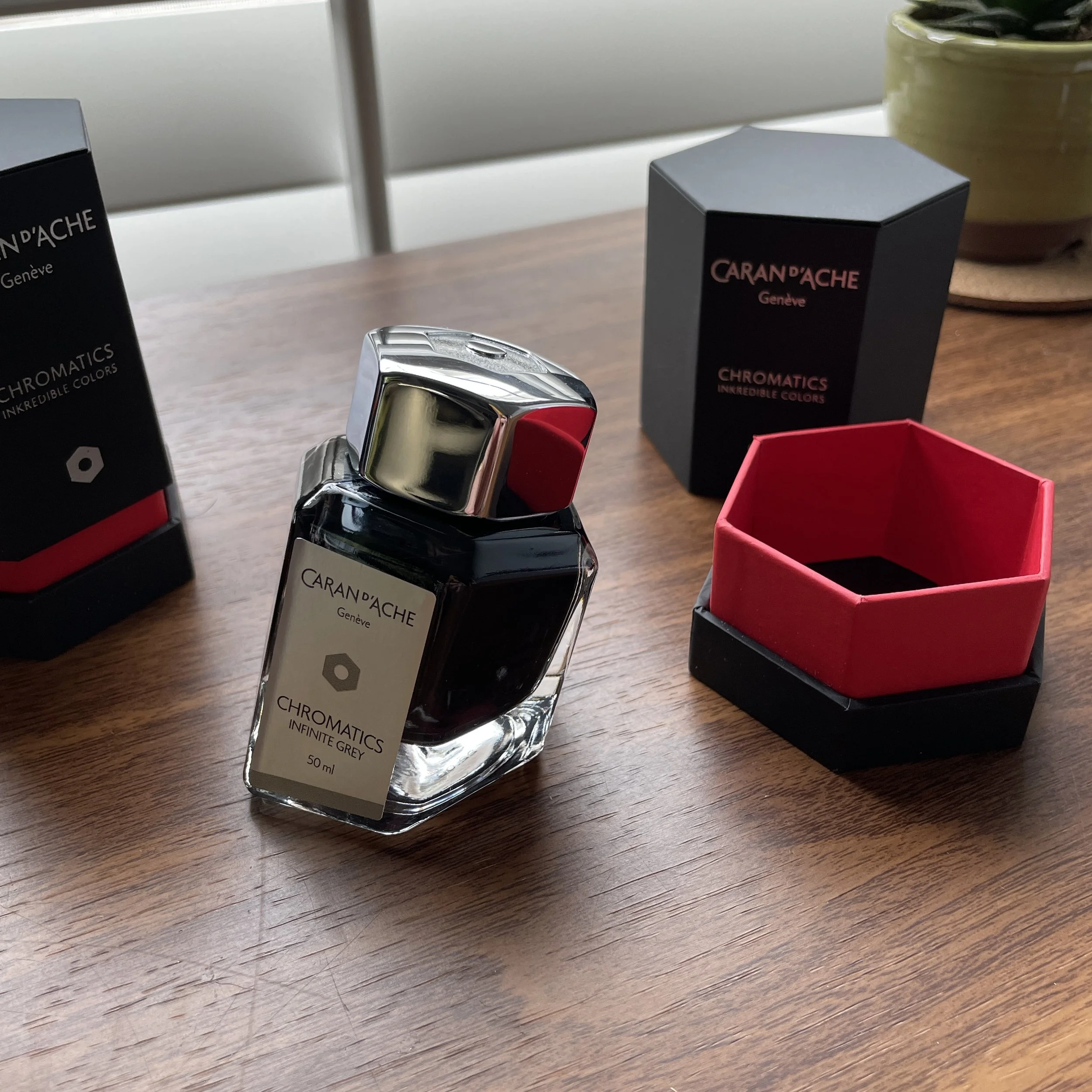 New Arrivals: Caran d'Ache Chromatics Inks in 50ml Bottles! — The
