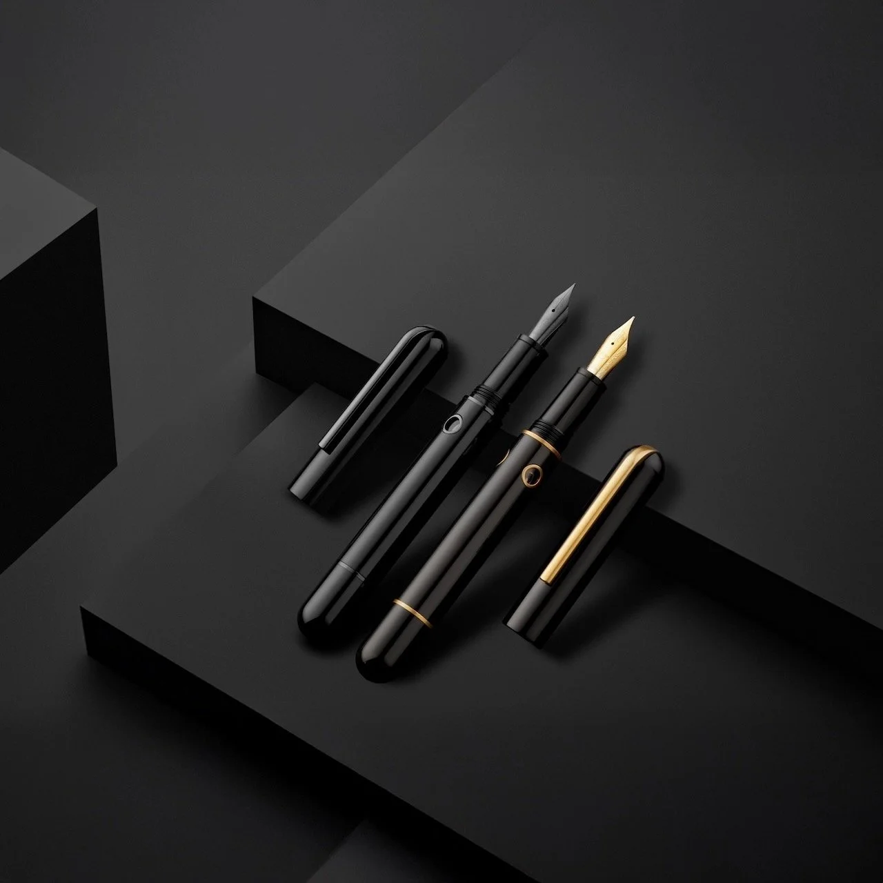 Nahvalur Nautilus Ebonite Black and Bronze