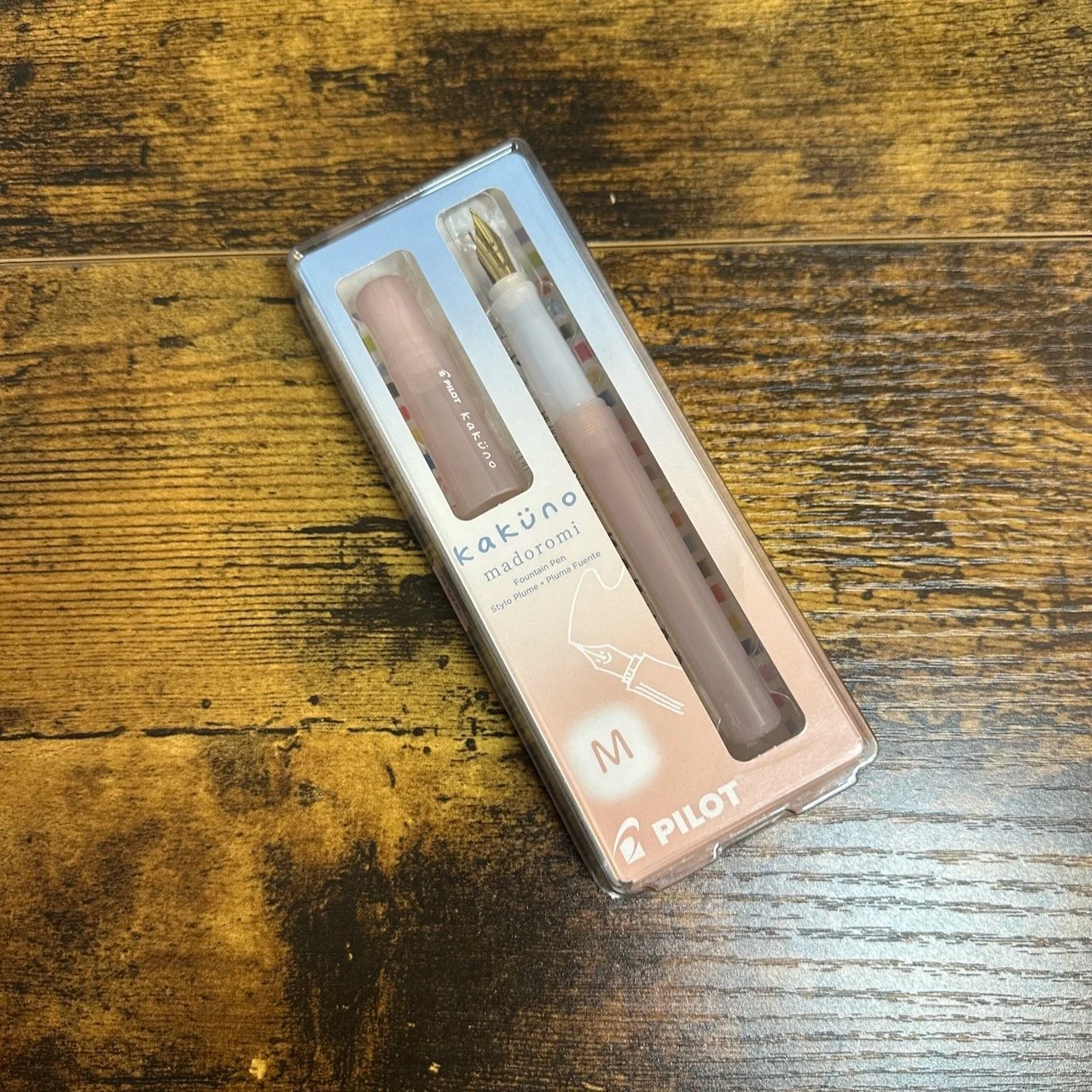 Pilot Kakuno Madoromi Pink Medium