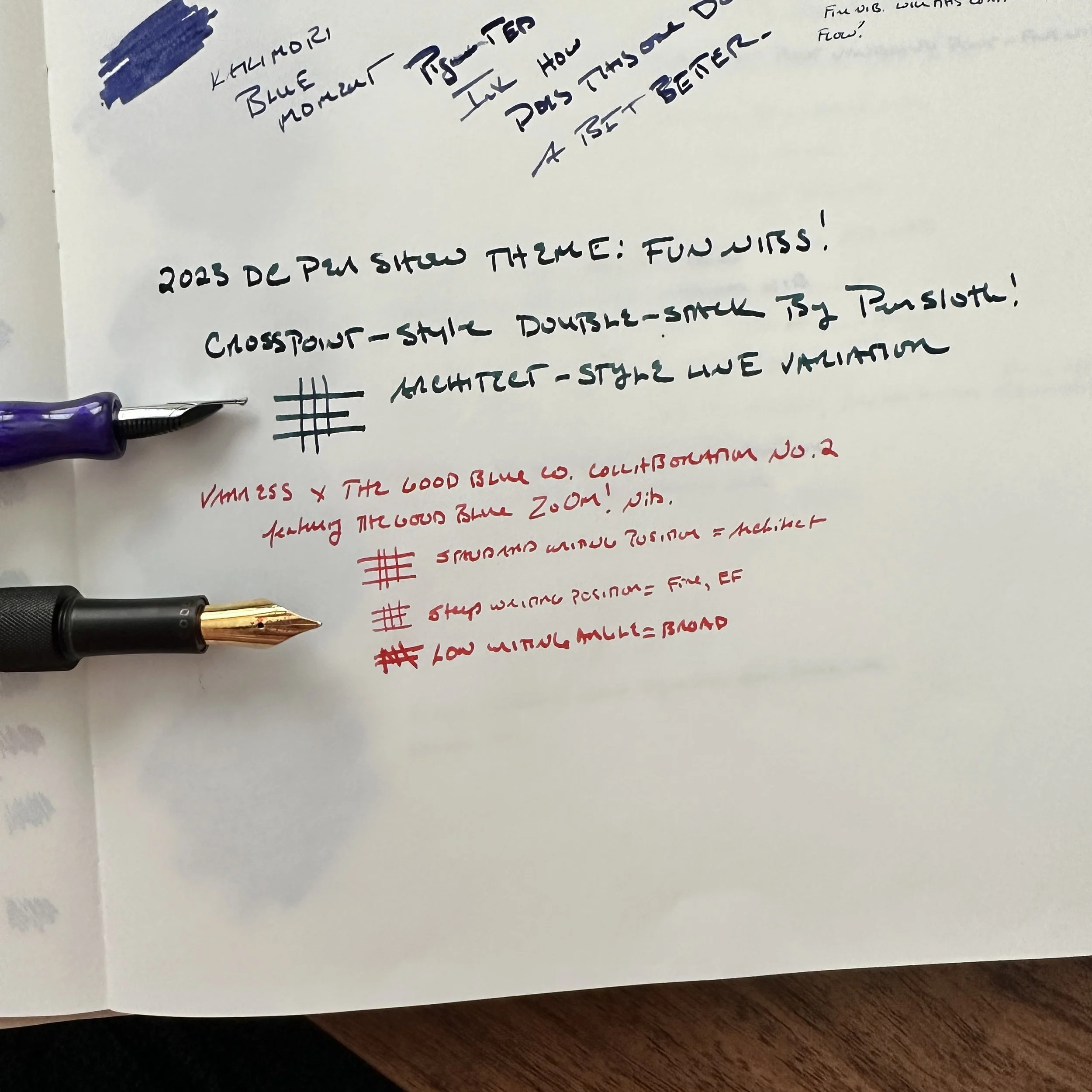 Back to Basics: Blue Ink for Everday Writing — The Gentleman Stationer