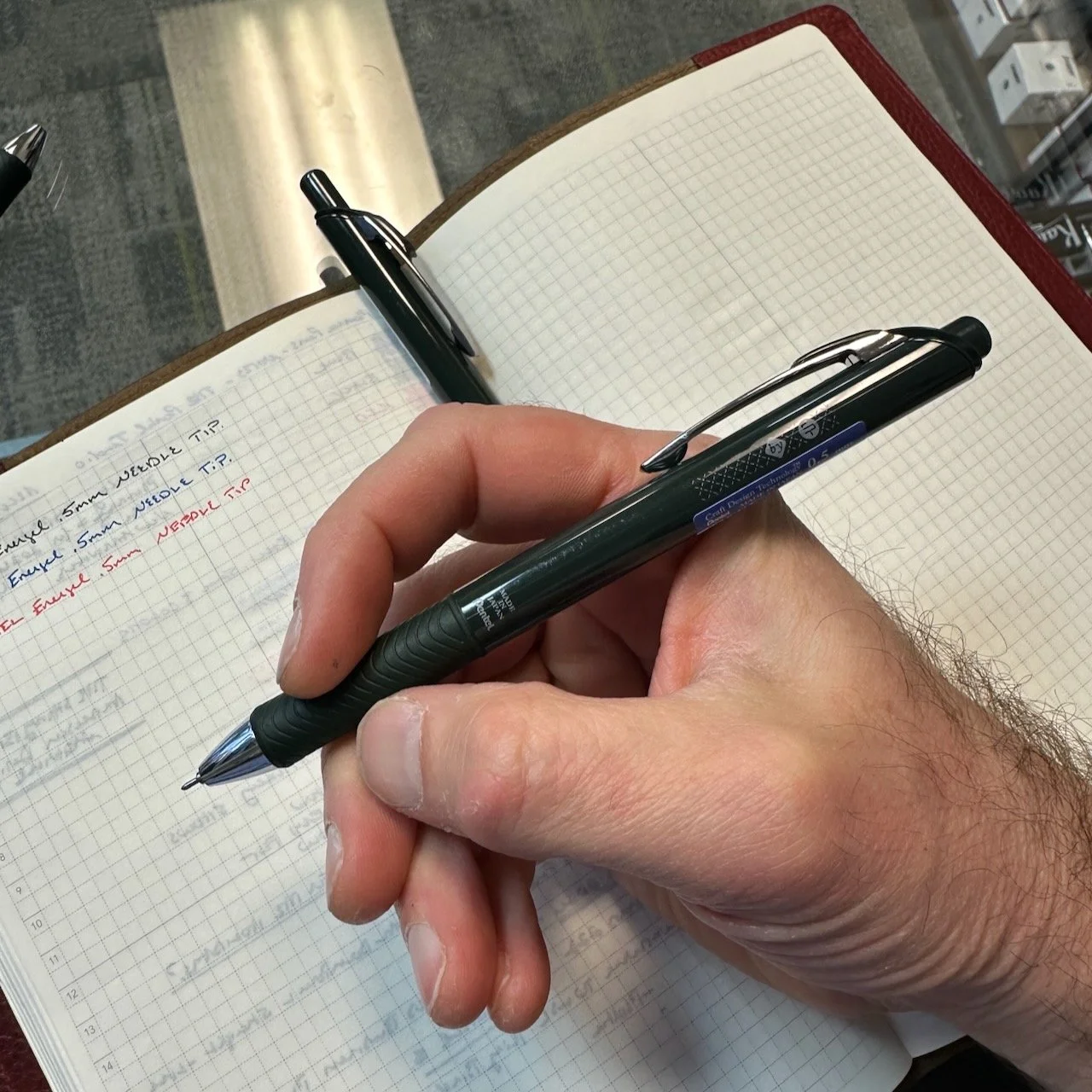 Pentel Energel Gel Pen CDT Special Edition In-Hand