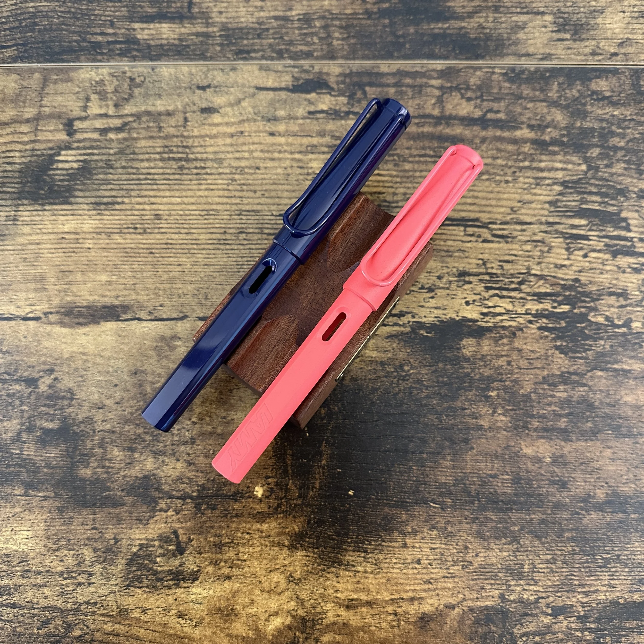 2025 Lamy Safari Dark Dusk and Sunset Coral