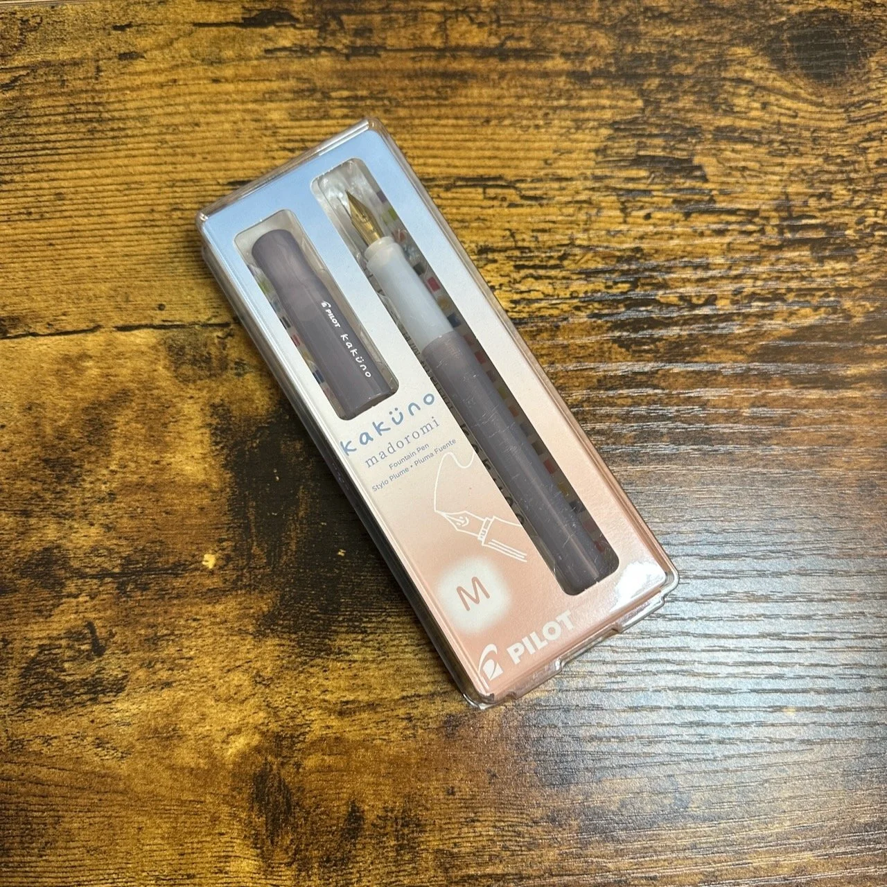 Pilot Kakuno Madoromi Grey Medium