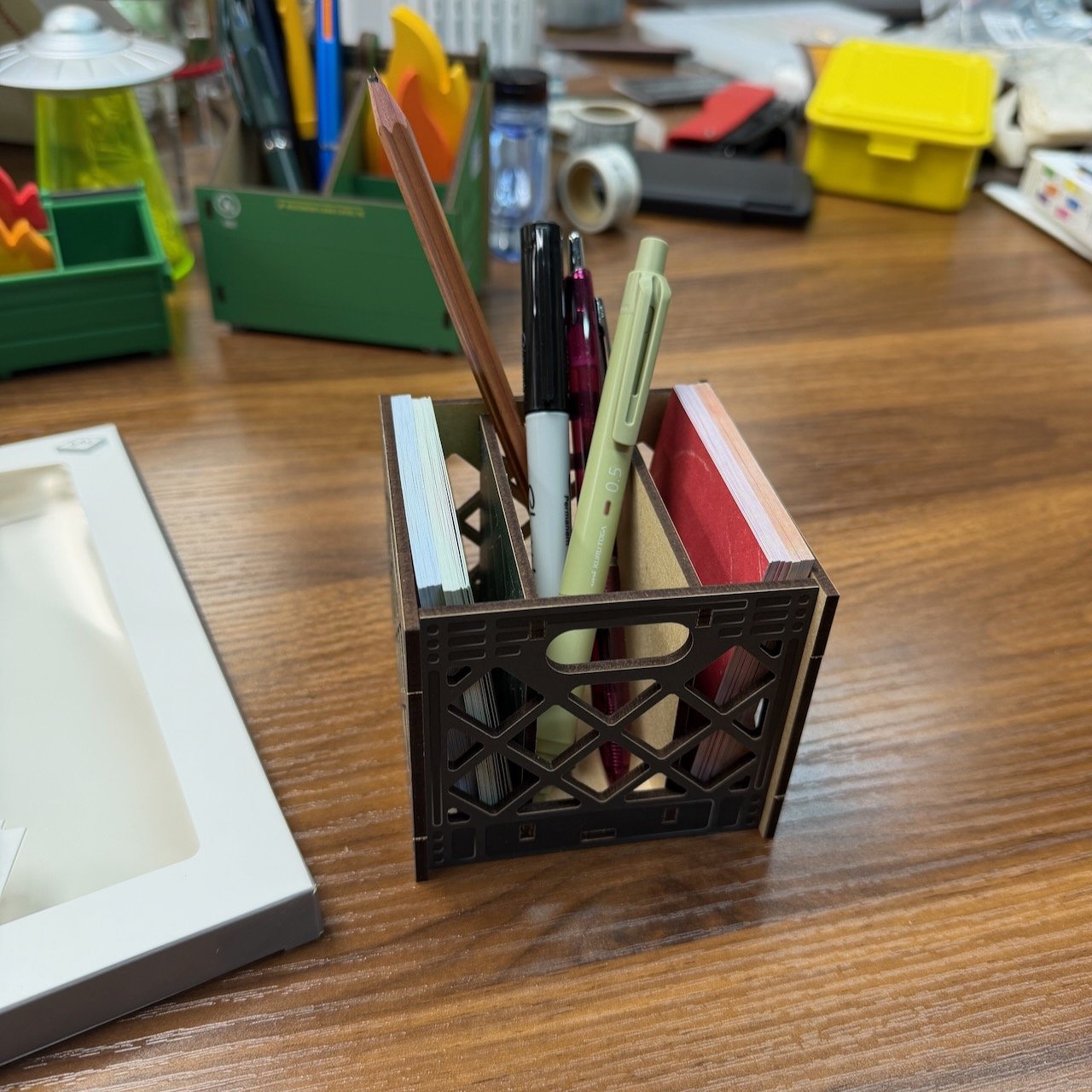 Fred & Friends For the Record Desk Caddy with Package