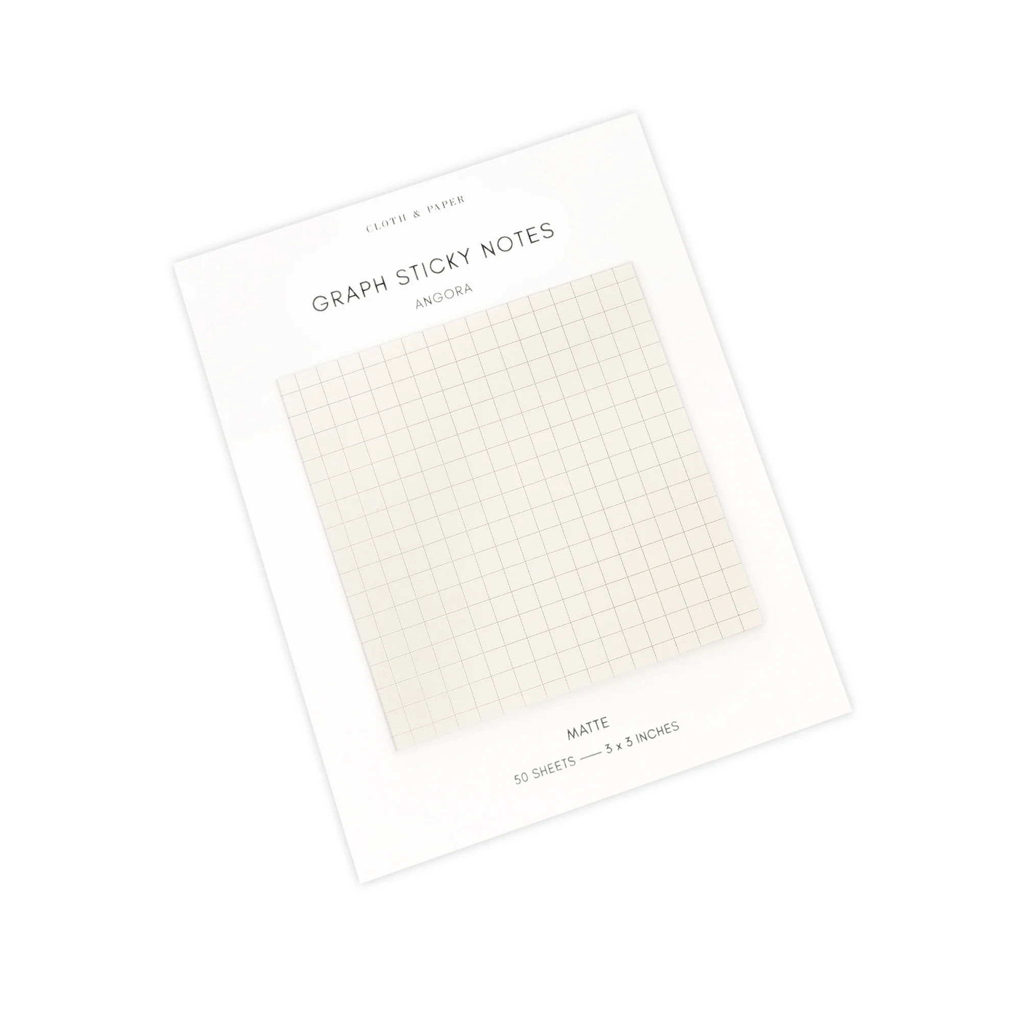 Cloth & Paper Sticky Notes Graph