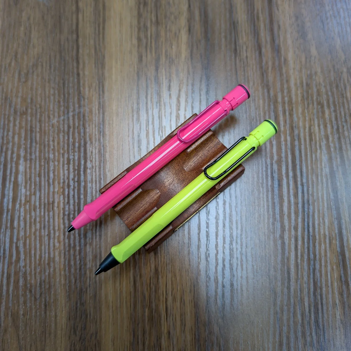 2026 Lamy Safari Mechanical Pencil Neon Pink and Neon Yellow