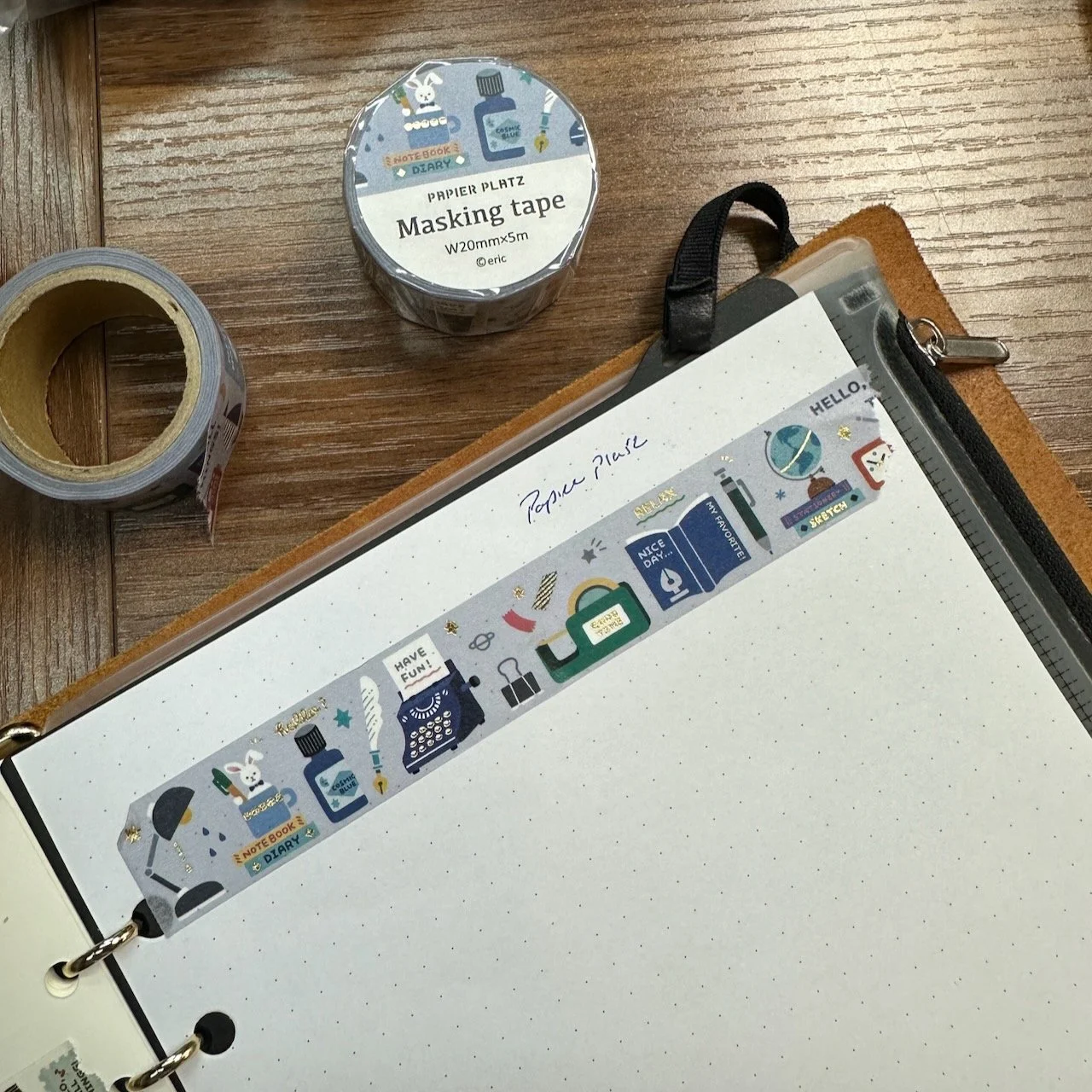 Papier Platz x Eric Washi Tapes My Desk