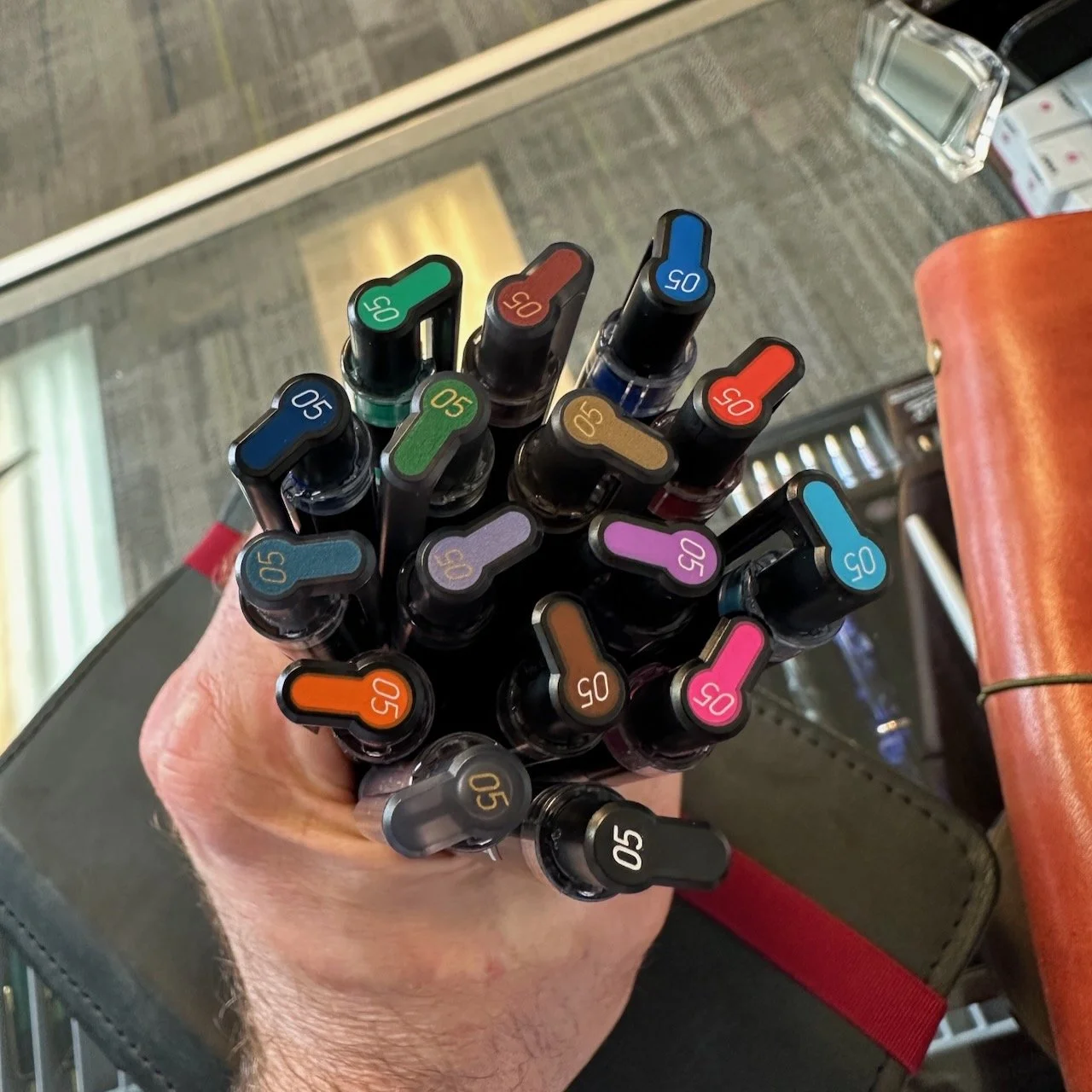 Pilot Juice Up Gel Pens in Hand