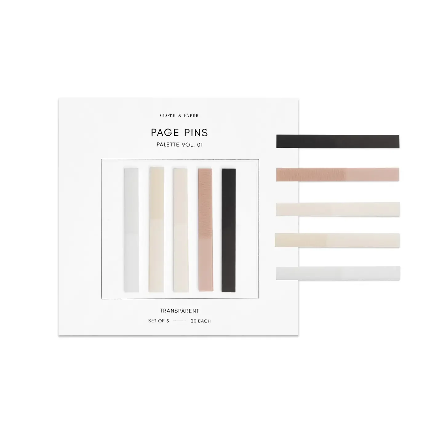 Cloth & Paper Page Pins 1