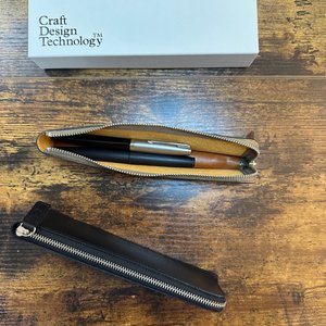 Craft Design Technology(CDT)レザーロールペンケース Craft Design Technology Leather Pen/Pencil Case — The Gentleman