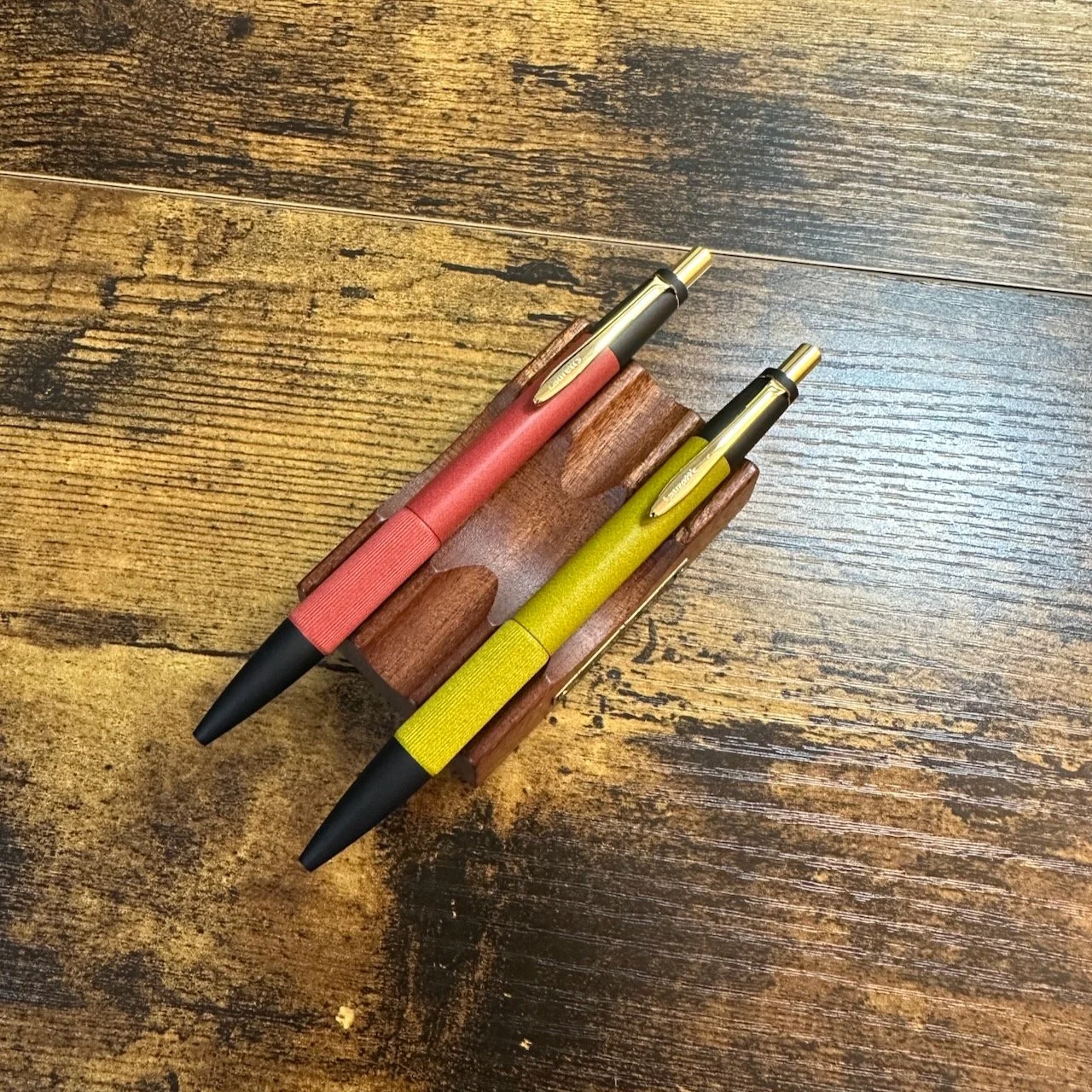 Laurett's WAKA Ebonite Ballpoints
