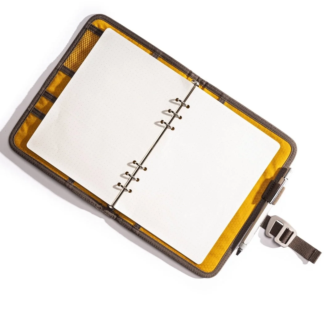 Field Binder A5 Open with Rings Closed