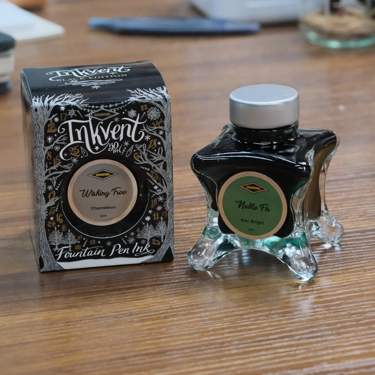 Diamine Inkvent Black Edition Fountain Pen Inks