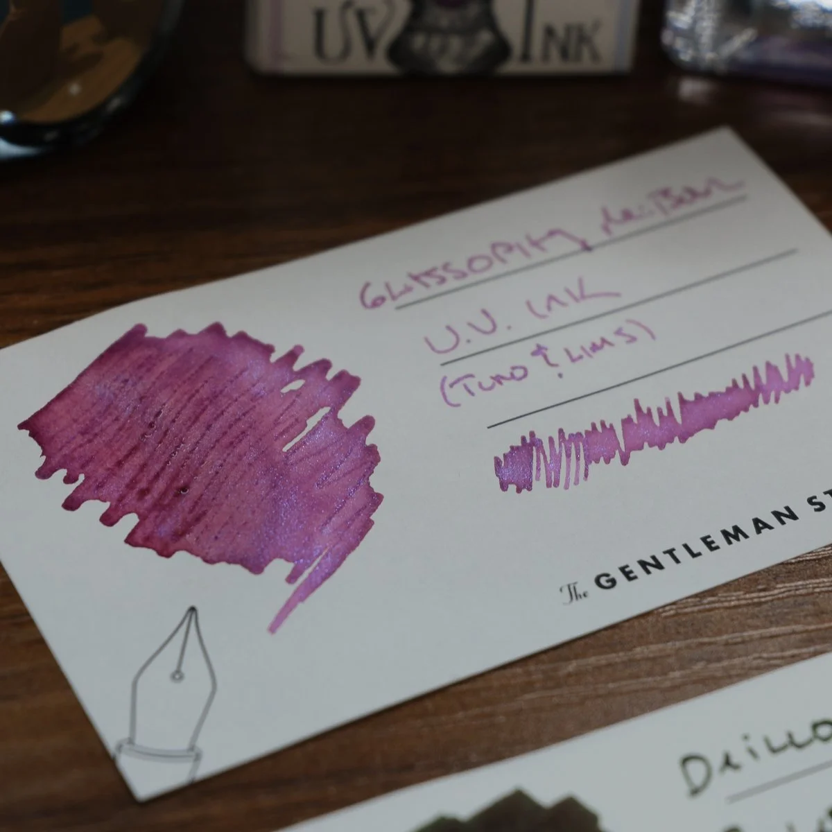 Glassophy Re: Born Ink Swatch