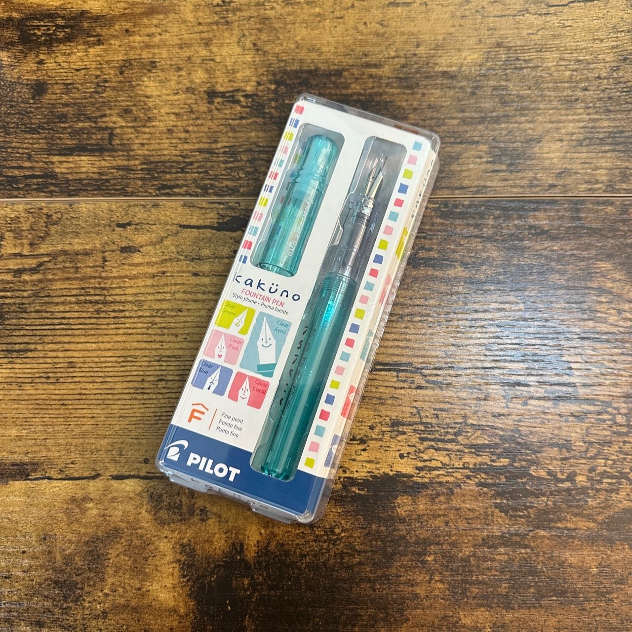 Pilot Kakuno Transparent Aqua