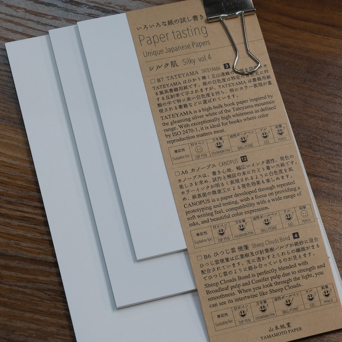 Yamamoto Sampler Silky Vol. 4