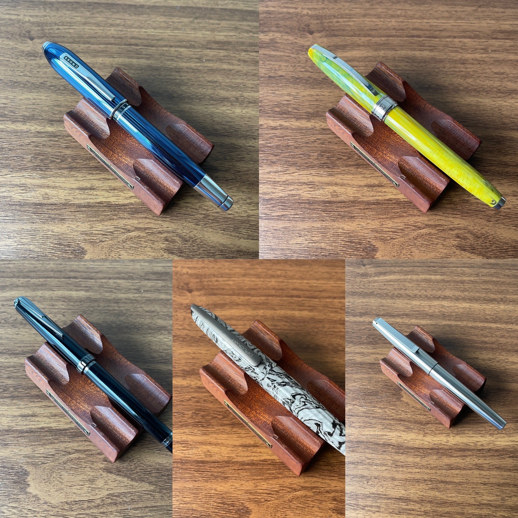 Lochby Quattro Pen Organiser - Brown