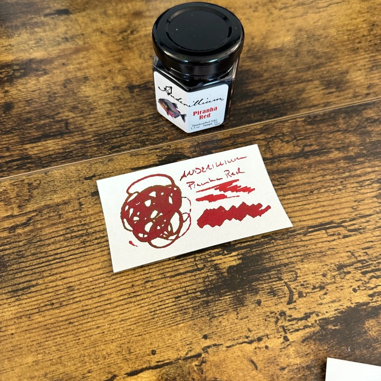 Anderillium Piranha Red TGS Swatch