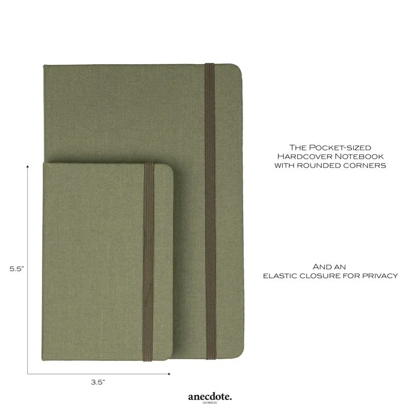 Anecdote Journal Size Comparison