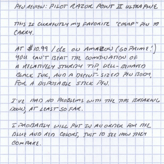 Pilot Razor Point Marker Stick Pens - .1 Pack Green Ink Ultra Fine Point 11010 Dozen Box 