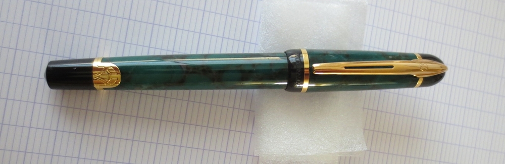 Waterman Phileas Kultur Crystal Clear Fountain Pen Med Pt Transparent Clear Mint 