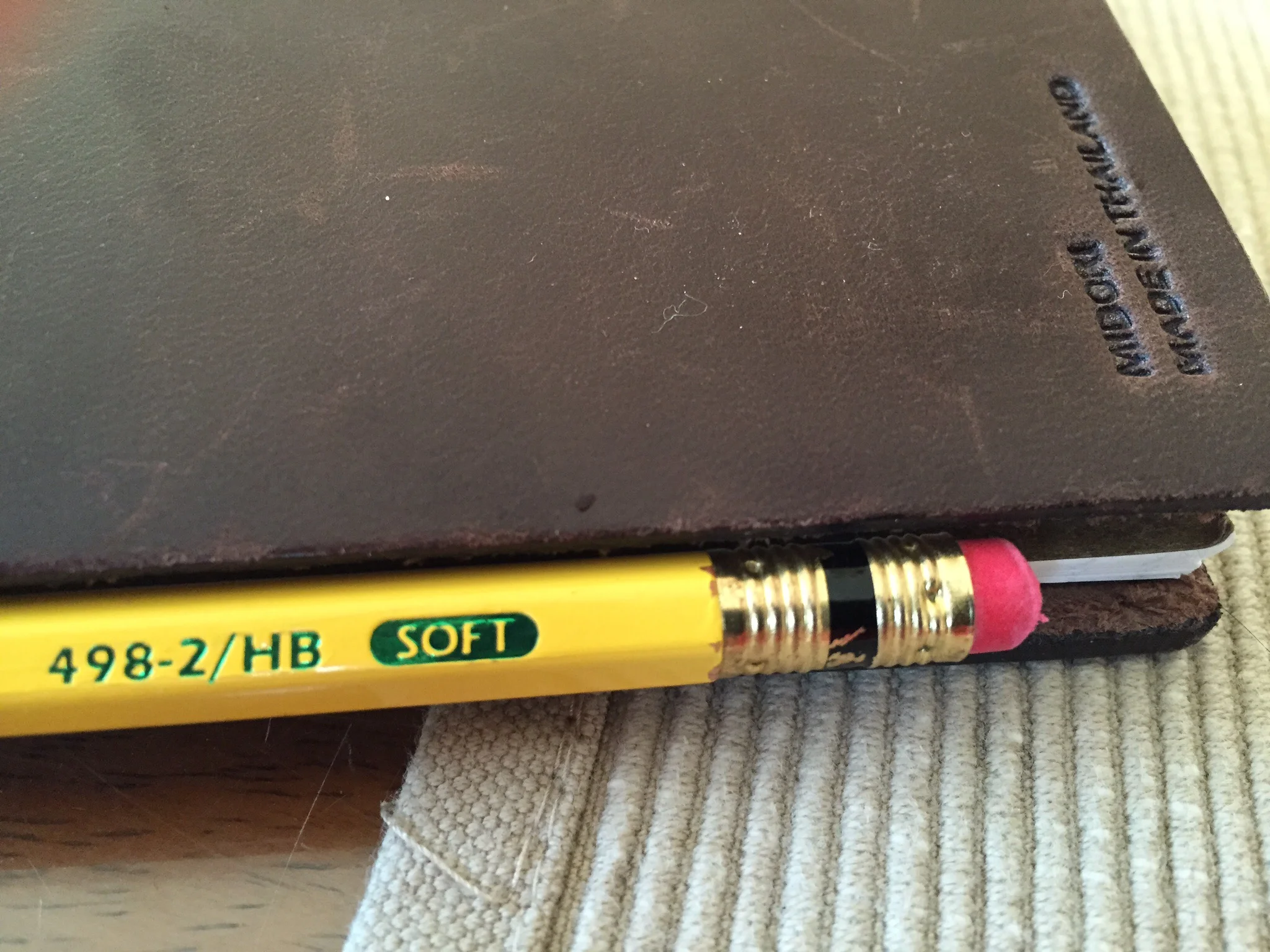 Not the flaking around the edge of the ferrule, as well as the chipping paint on the ferrule itself. While I didn't expect much at the price point (around $0.40 per pencil), it's still slightly annoying. 