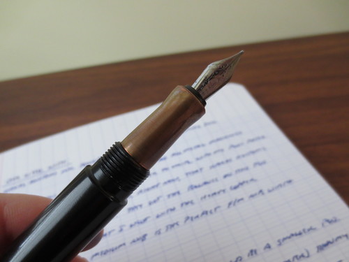 Gourmet Pens: Review: @KarasKustoms Ink Fountain Pen - Black/Copper &  Gold/Brass