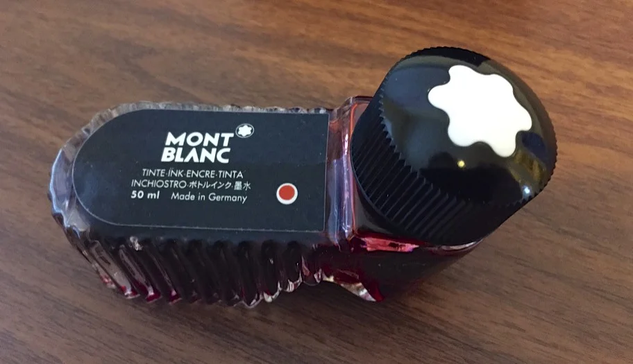 I Review a Vintage Montblanc Ink I Don't LikeAnd Give It Away! — The