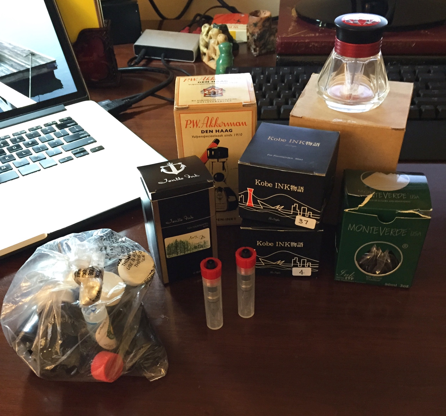 My D.C. Pen Show haul, which I'm slowly working my way through. 