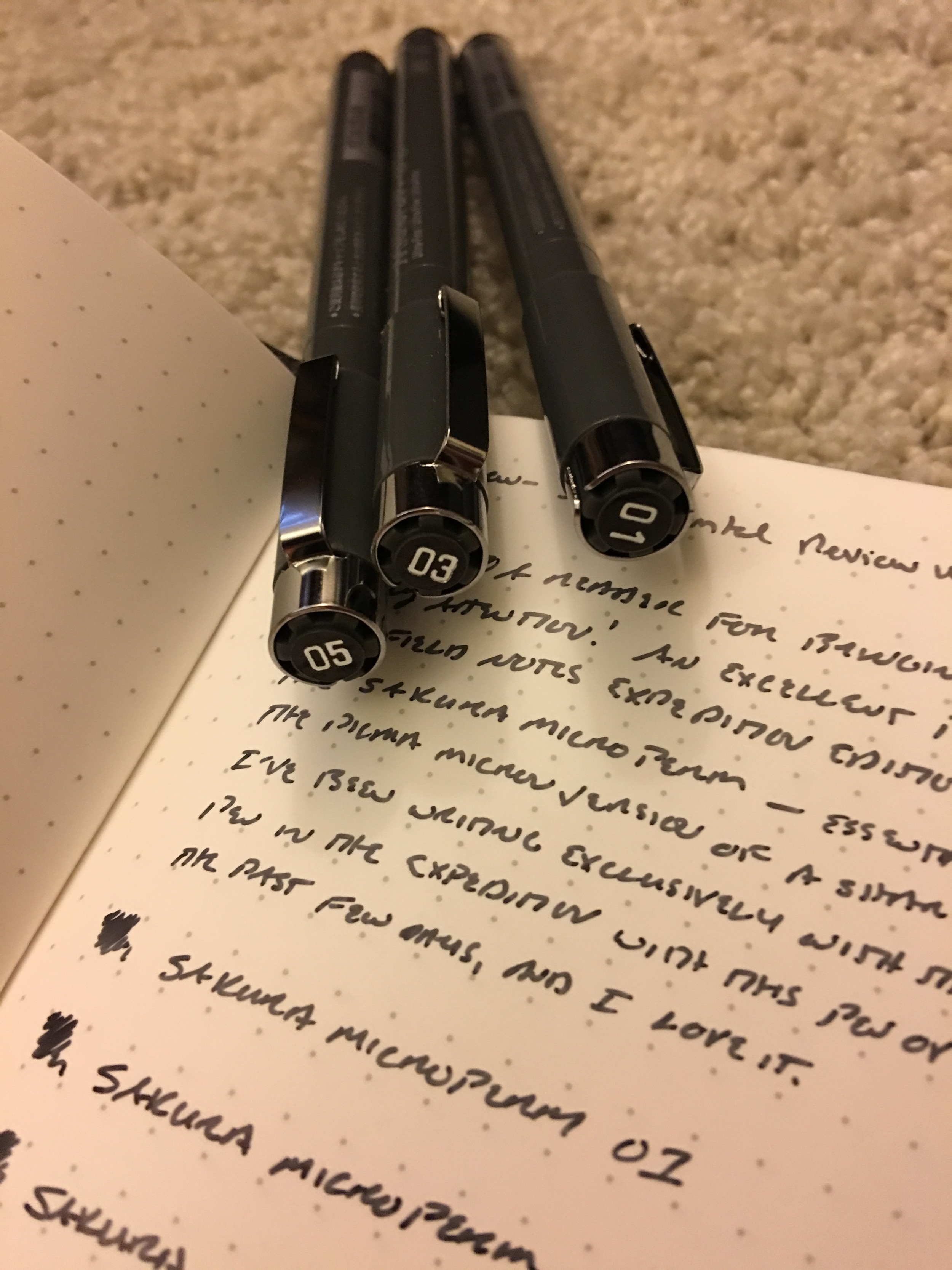 My Sakura Pigma Micron Pen Review