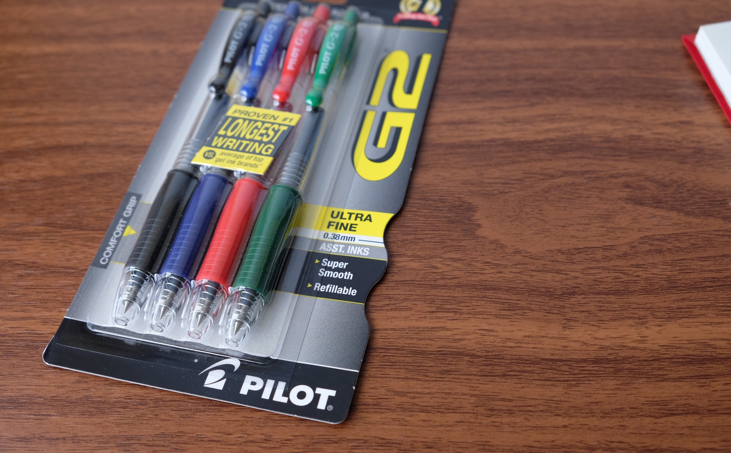 Pilot G2 Gel Pen Fine Point Multi Color Ink