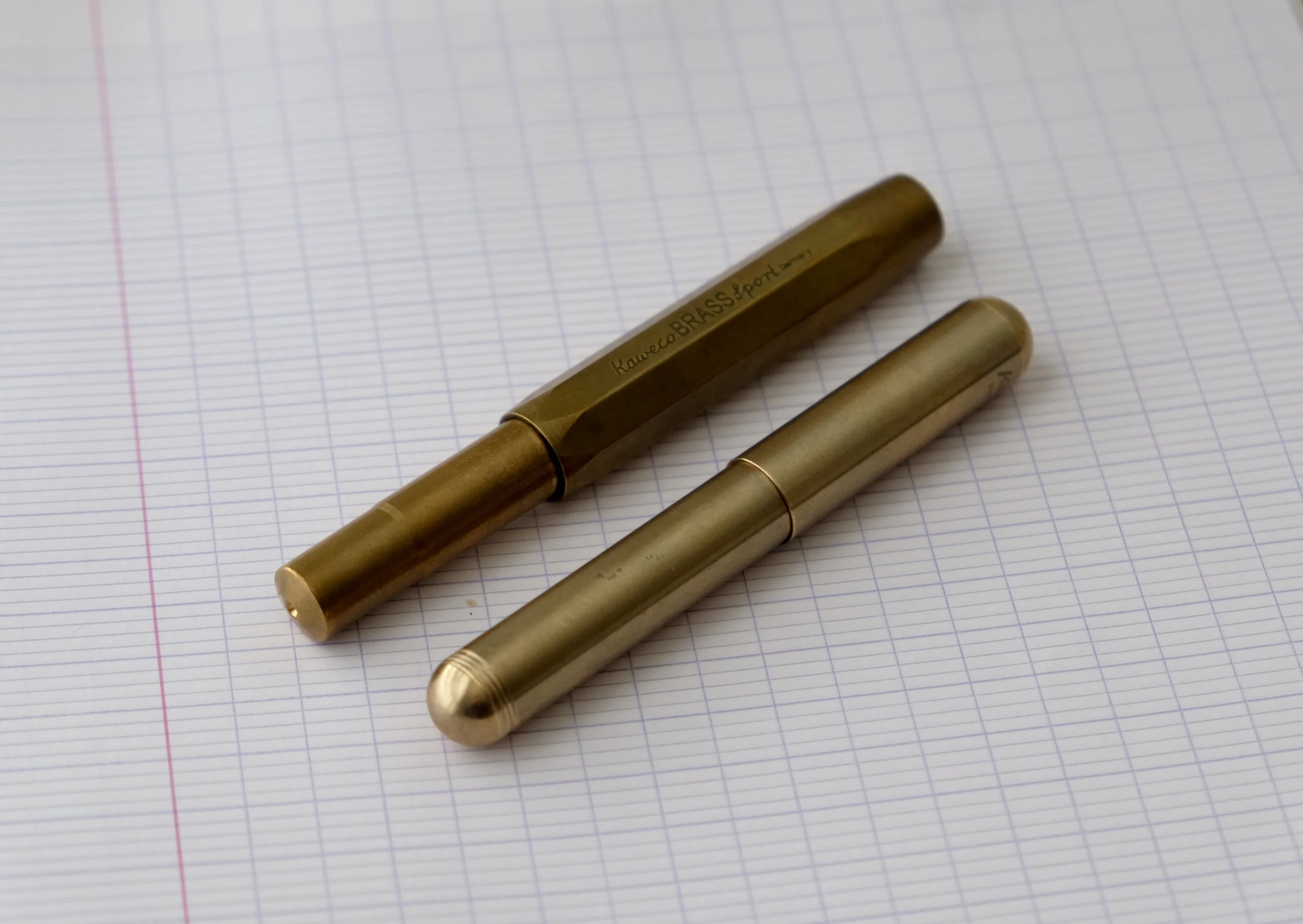 Top Brass the Kaweco Brass Sport and the Kaweco Supra — The Gentleman